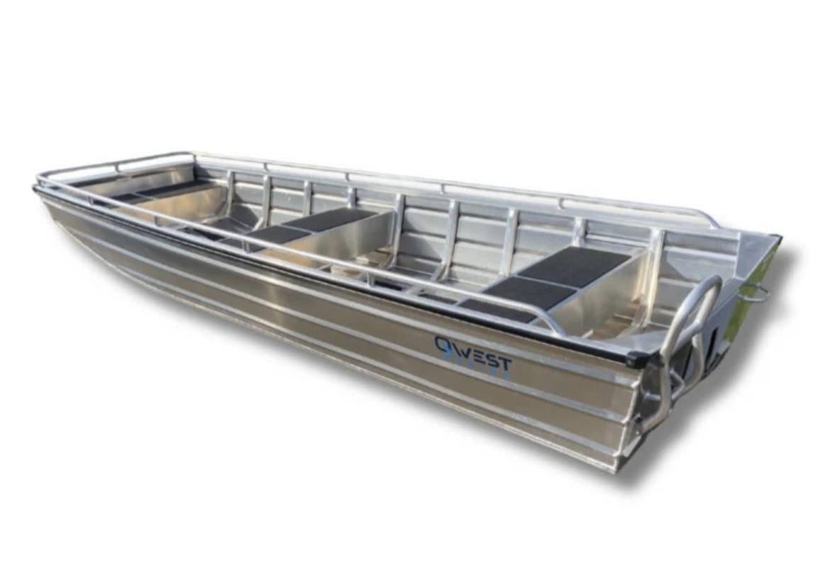 Aluminium boot met 5pk