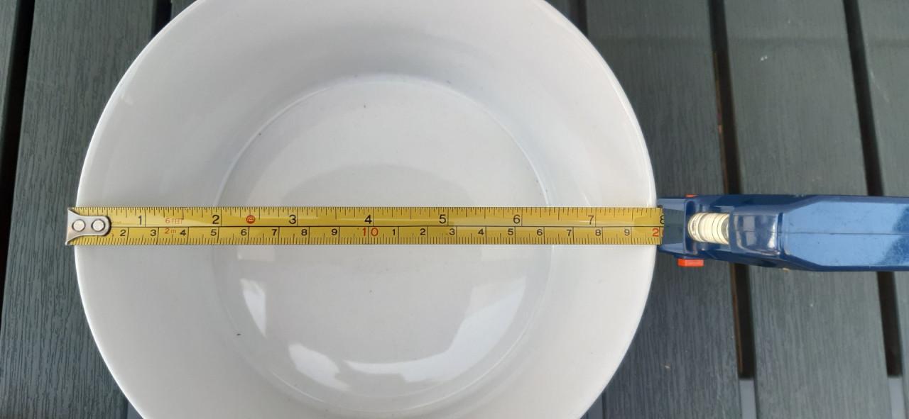 Ovale schaal + ronde kom