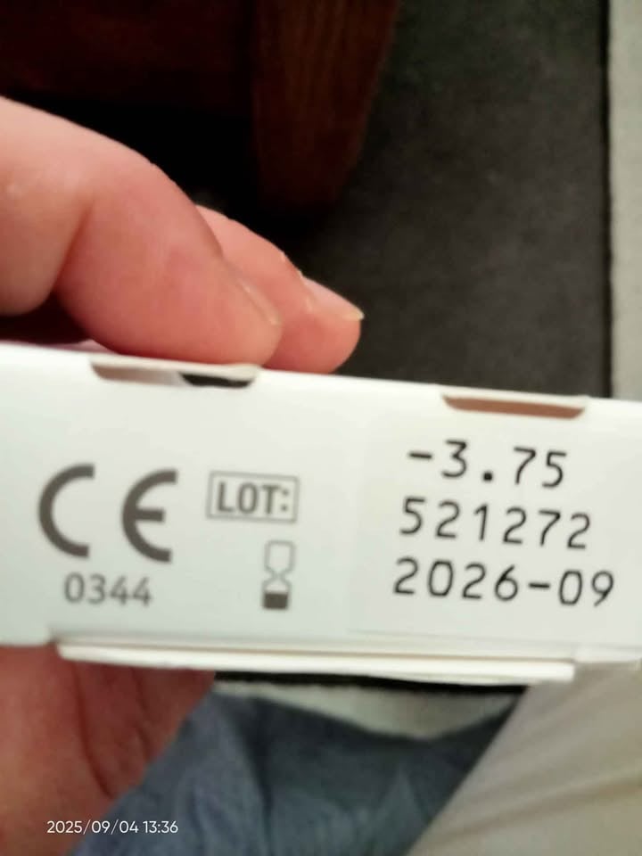 Kruidvat lenzen -3 en -3.75