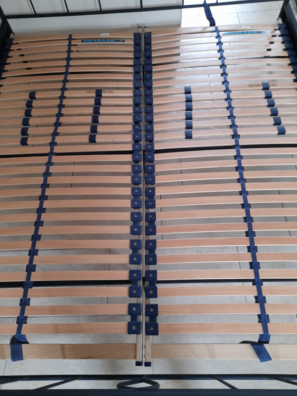 Metalen 2 Persoons bed 180 x 200 ( in goede staat )