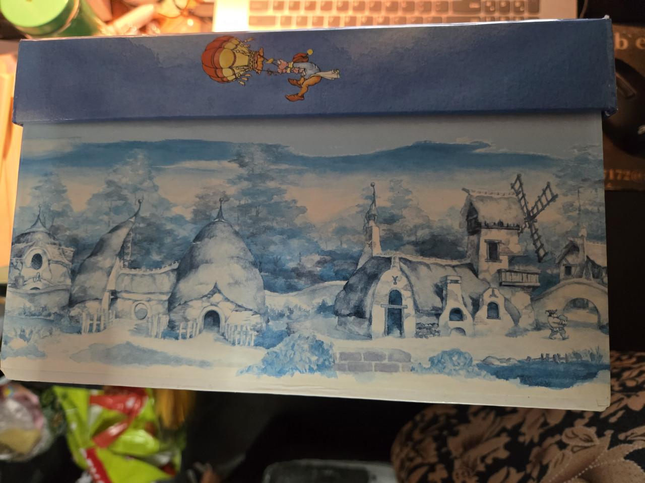 Laven doos - Decoratieve opbergdoos Laven-Efteling