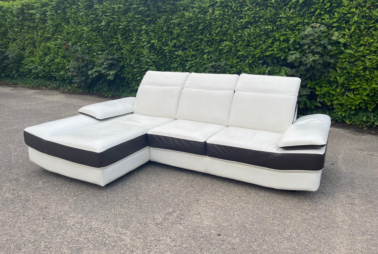 GRATIS LEVERING HEEL NL Chateau d'Ax Echt Leer Hoekbank