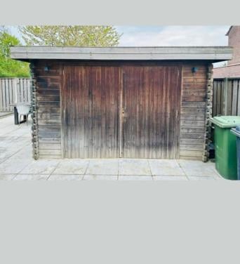 Houten tuinhuis/schuur