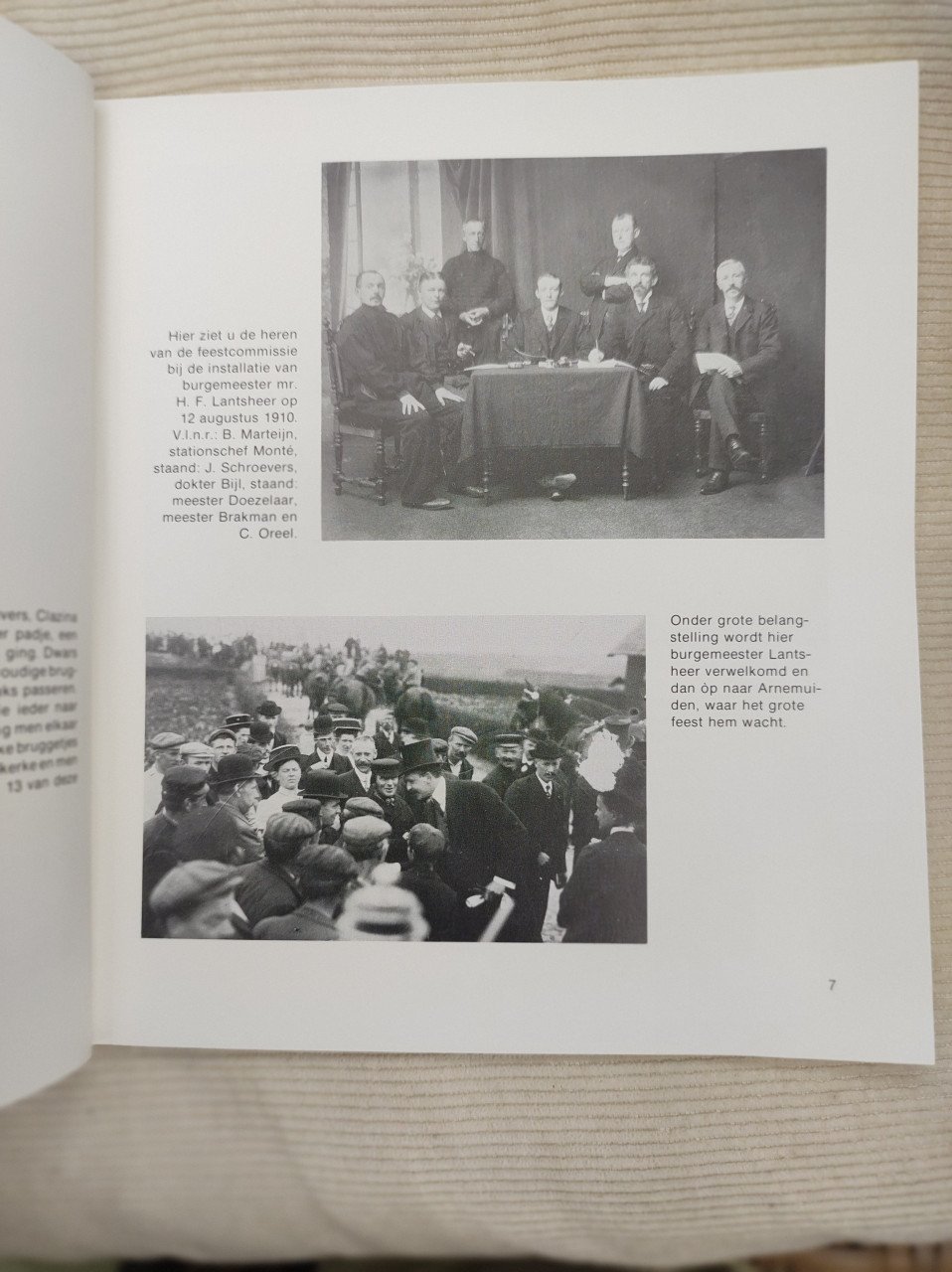 Arnemuiden in vroeger dagen. Prachtig fotoboek. G. de Nooijer