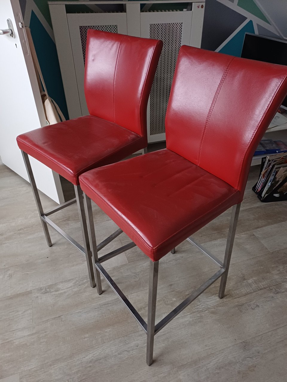 Barkrukken Rood