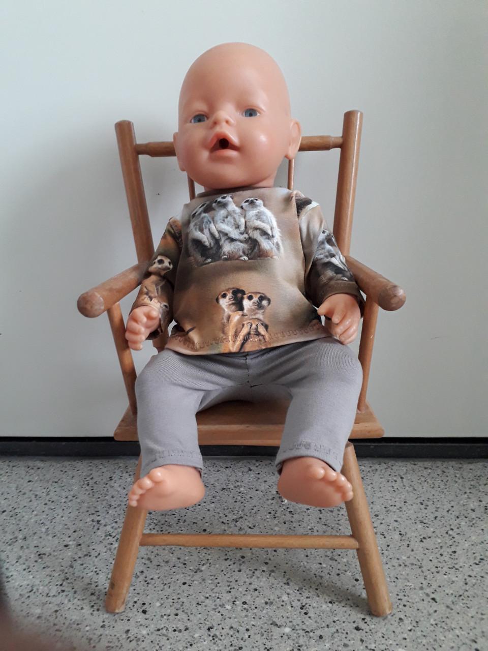 Poppenkleertjes babypop 43 cm