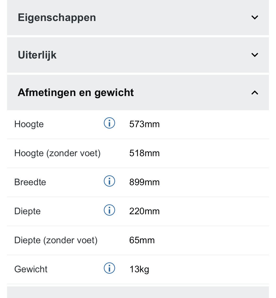 Panasonic TV 40 inch zwart/zilver