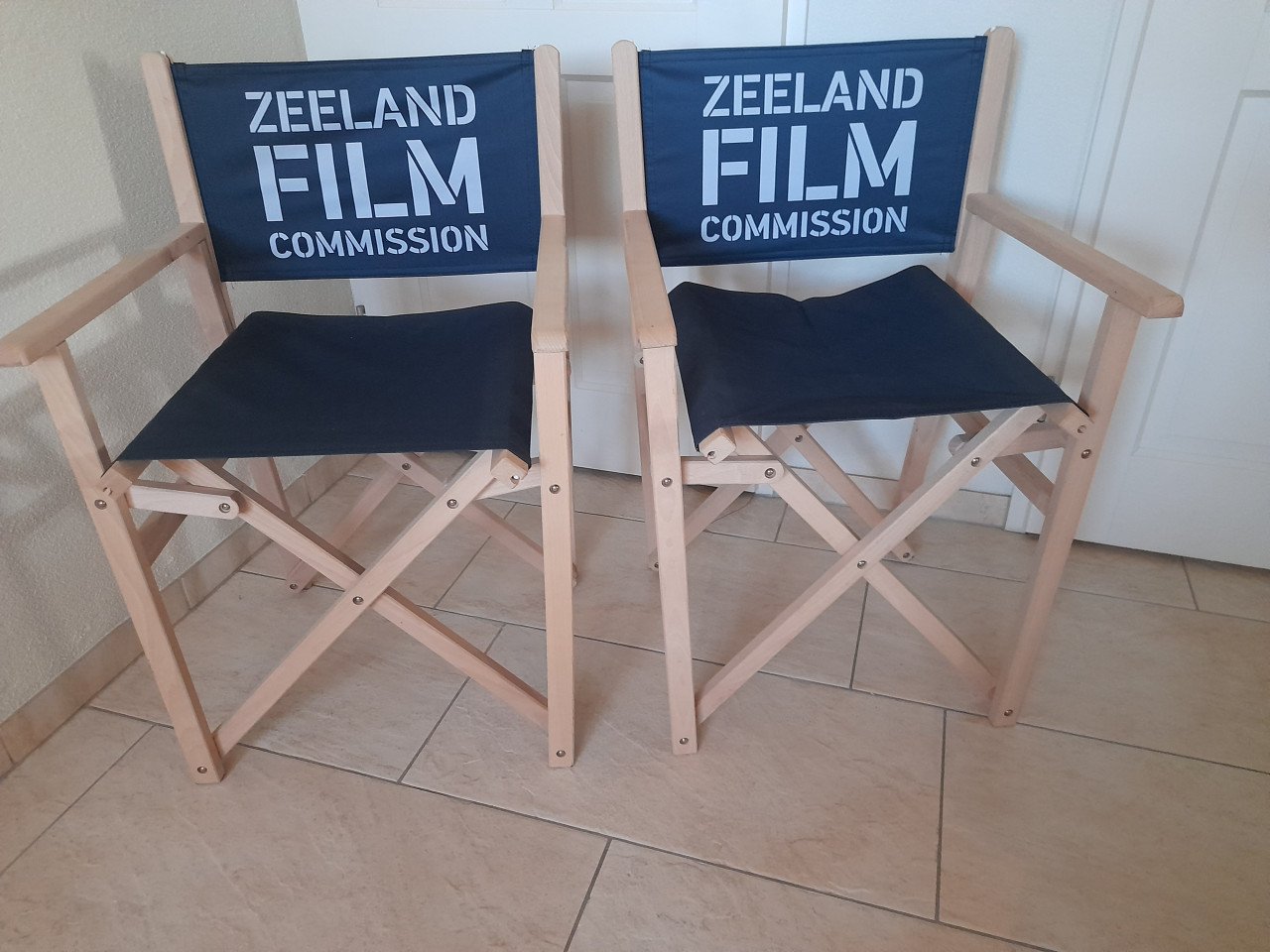 2 Regisseursstoel (nieuw)  €25 per stuk