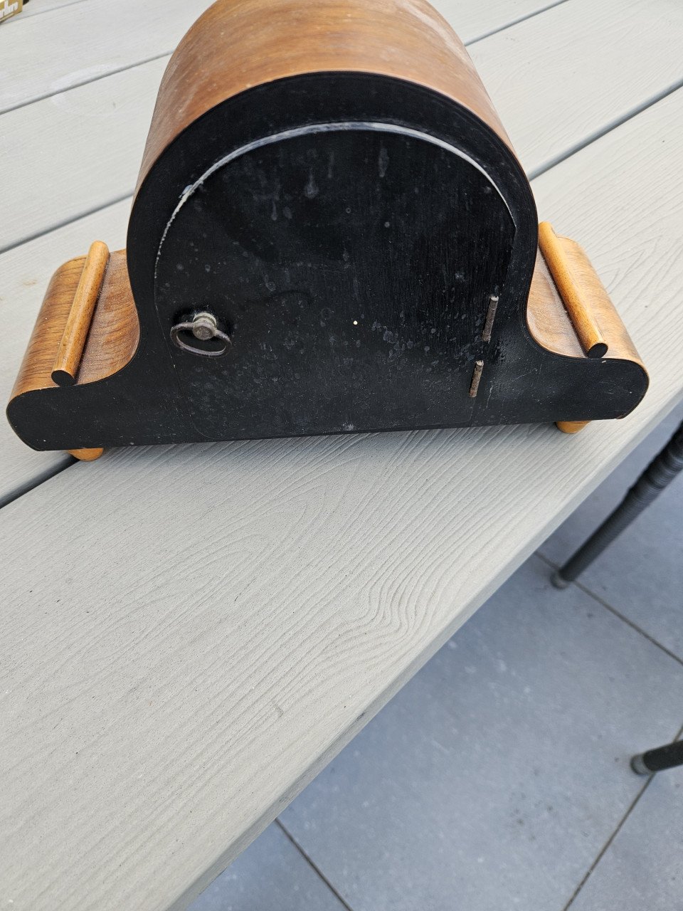 Prachtige kleine Junghans pendule, klein model, werkende staat...