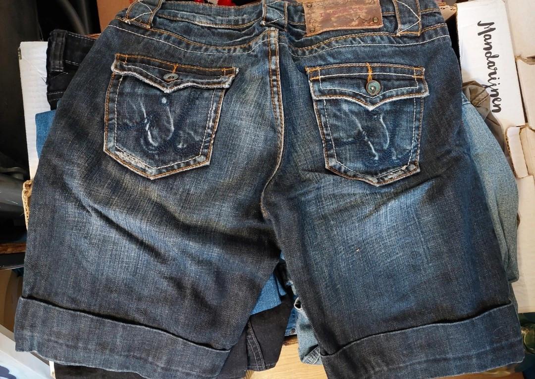 Stoere Korte dames jeansshort mt 26 xs/s I'L Dolce