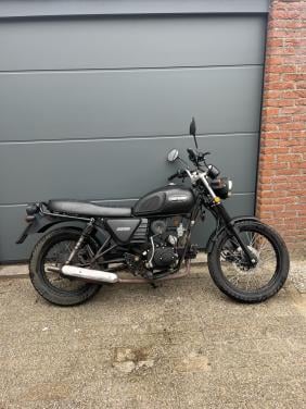 Hanway raw 50 schakelbrommer caferacer