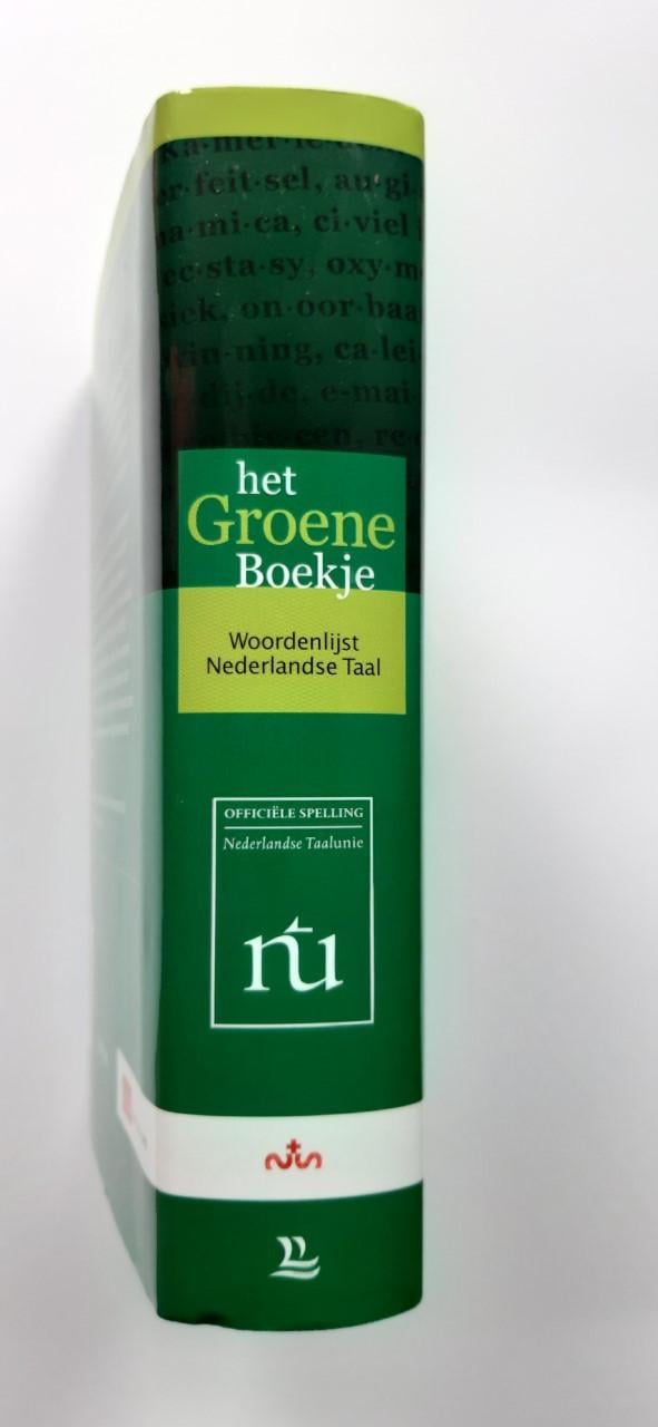Groene boekje, Woordenlijst Nederlandse Taal  Het Groene Boekje is de gebru