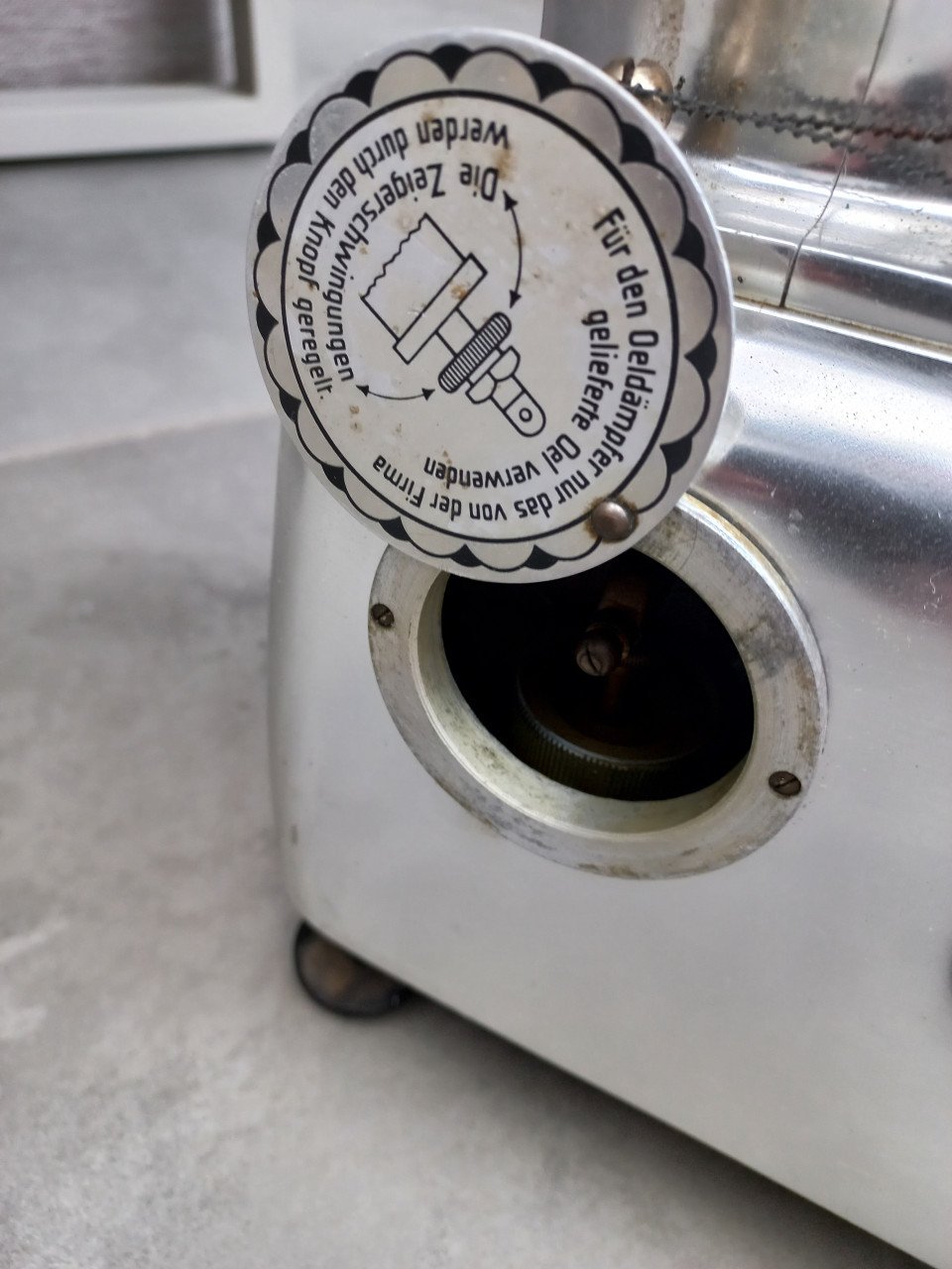 Vintage duitse weegschaal G.Hartner