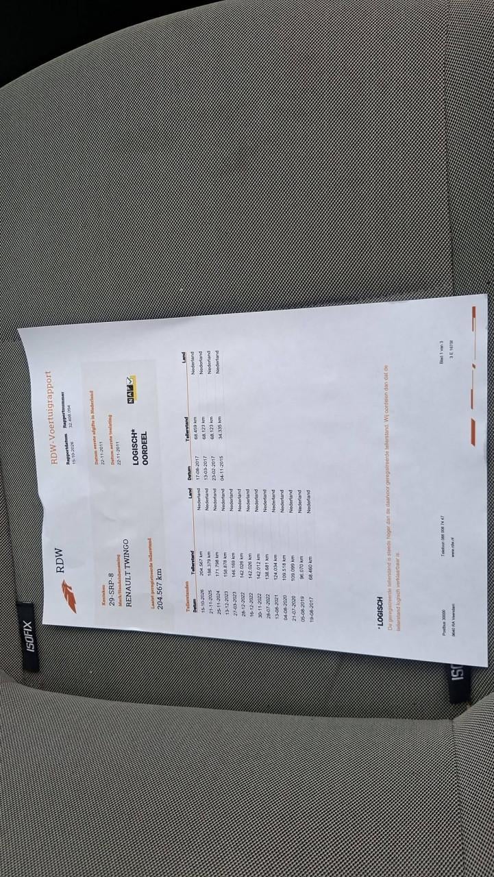 Renault TWINGO 1.2 16v Collection sportief 2011 airco apk 10-2027