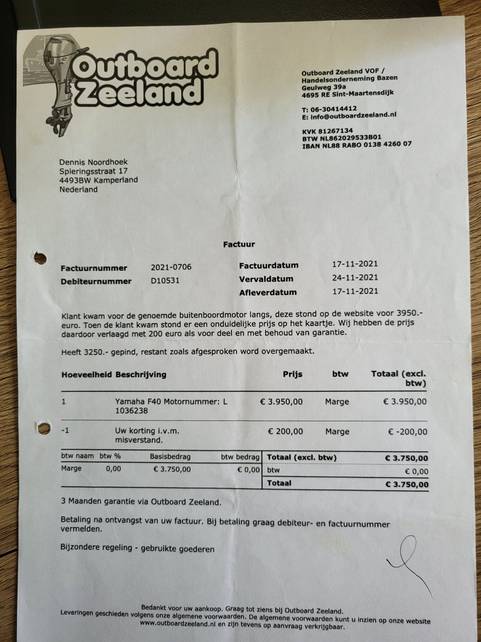 Leuke Mealand kruiser van 6 bij 2 meter