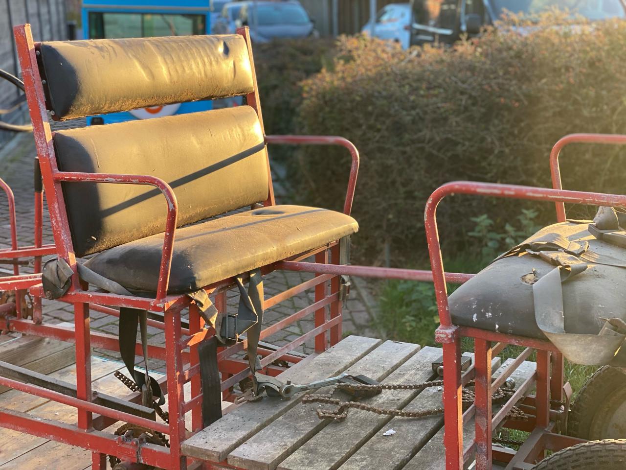 Leuke trapfiets trapauto. te koop