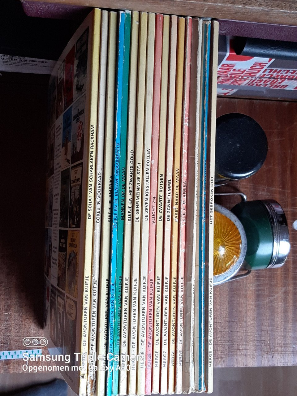 Kuifjes stripboeken 16x