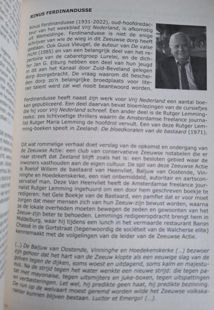 Boeken die in Zeeland spelen, door Kees van Rijswijk