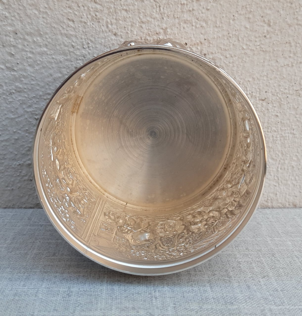 Theedoosje, verzilverd, Douwe Egberts  Hendrik Hooijkaas, Schoonhoven