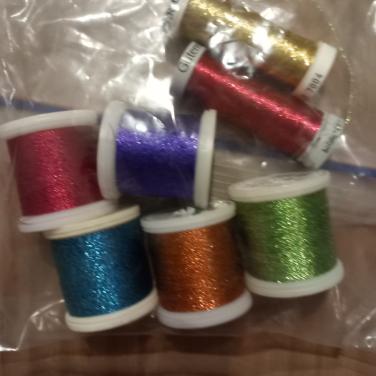 42 klossen garen voor kaartjes maken koopje