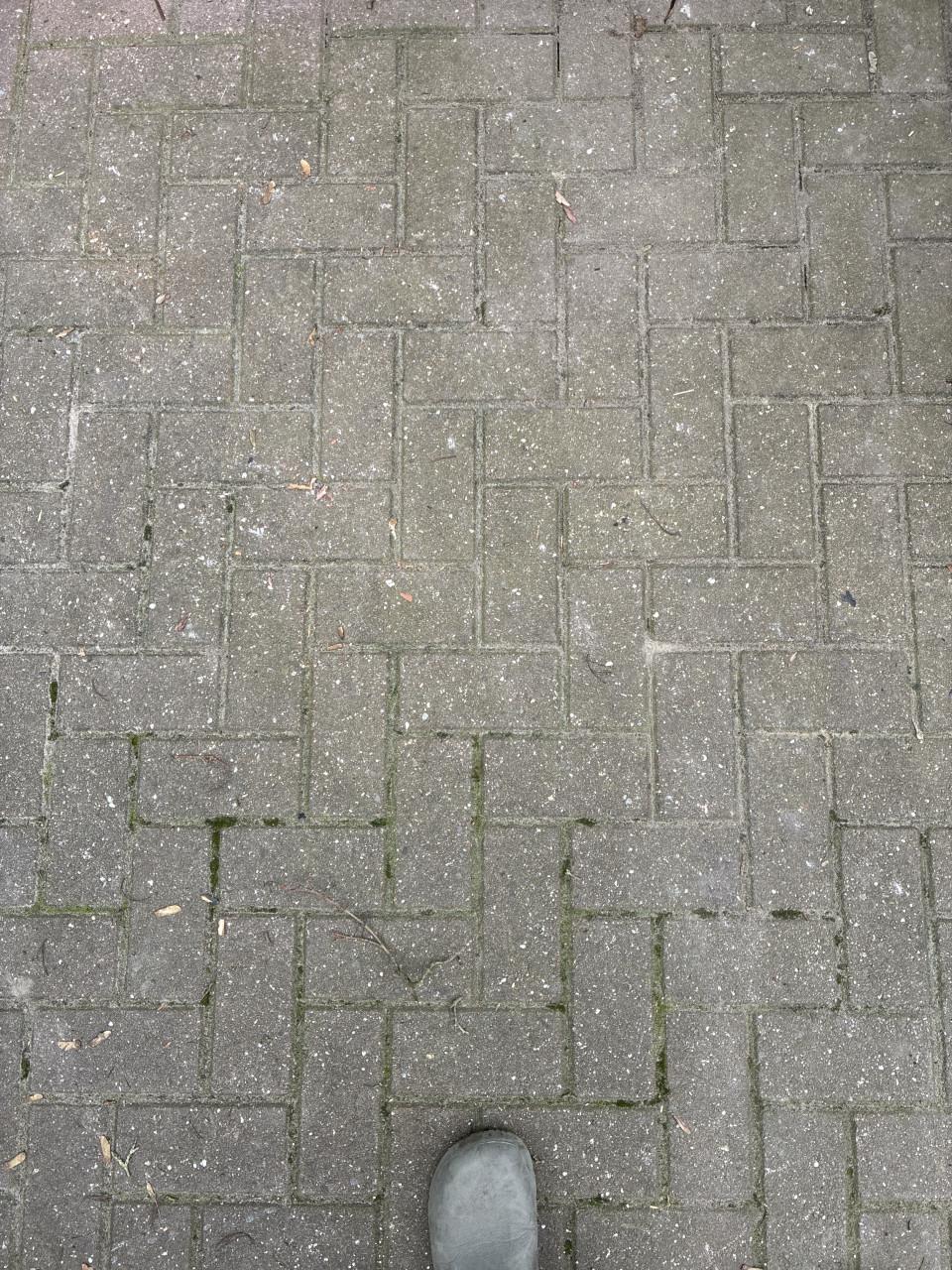 Gratis betonklinkers 7 m2