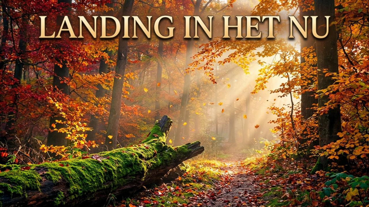 Landing in het Nu. 🍂✨ ZONDAG 18 Oktober vanaf 20.00 uur!!!