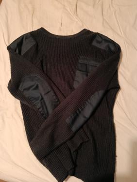 Commando trui donkerblauw