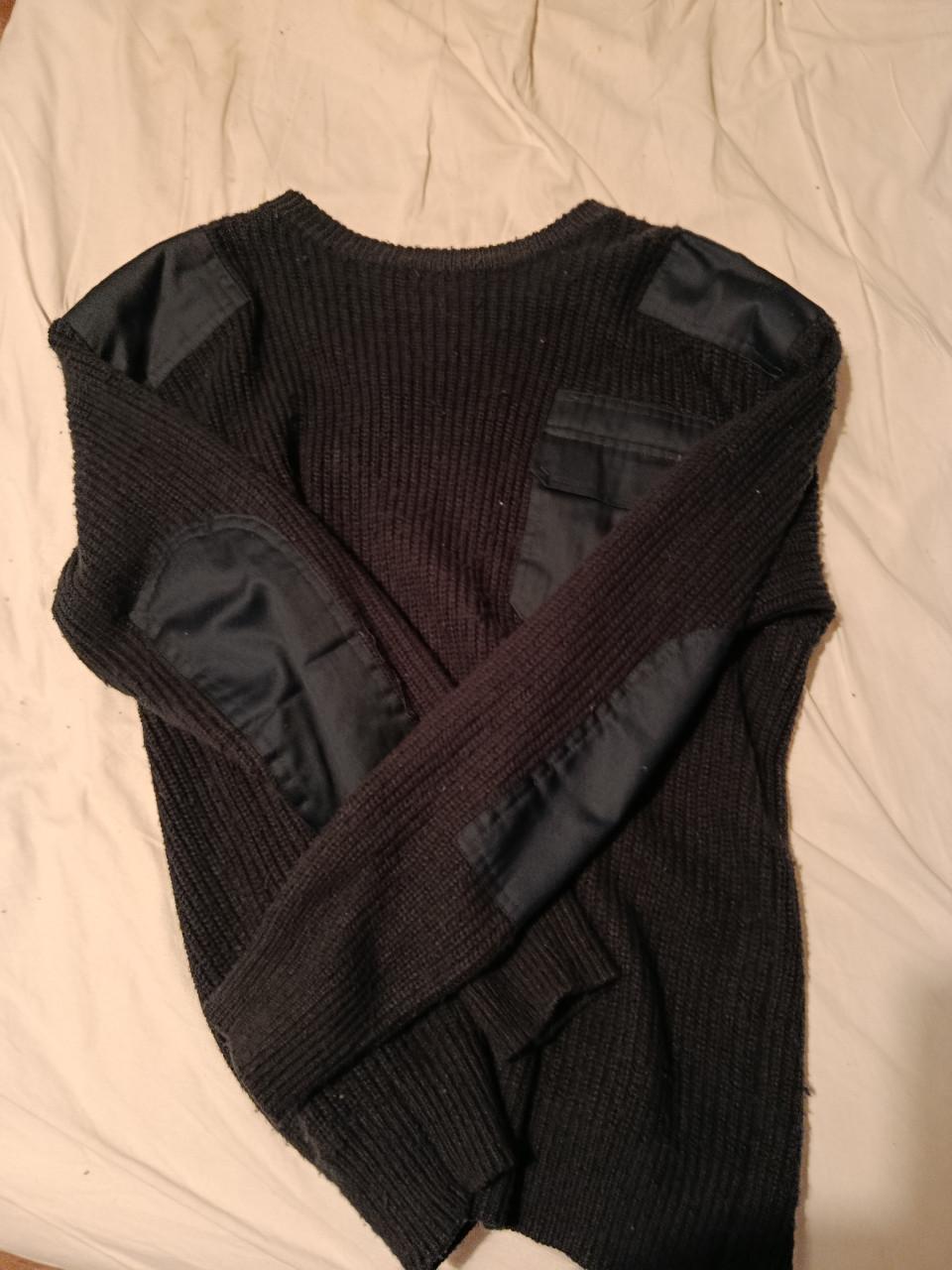 Commando trui donkerblauw