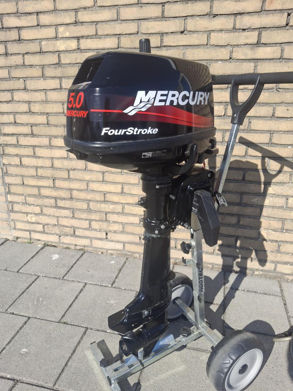 5pk en 6pk 4 takt Mercury Mariner buitenboordmotor kortstaart beurt gehad