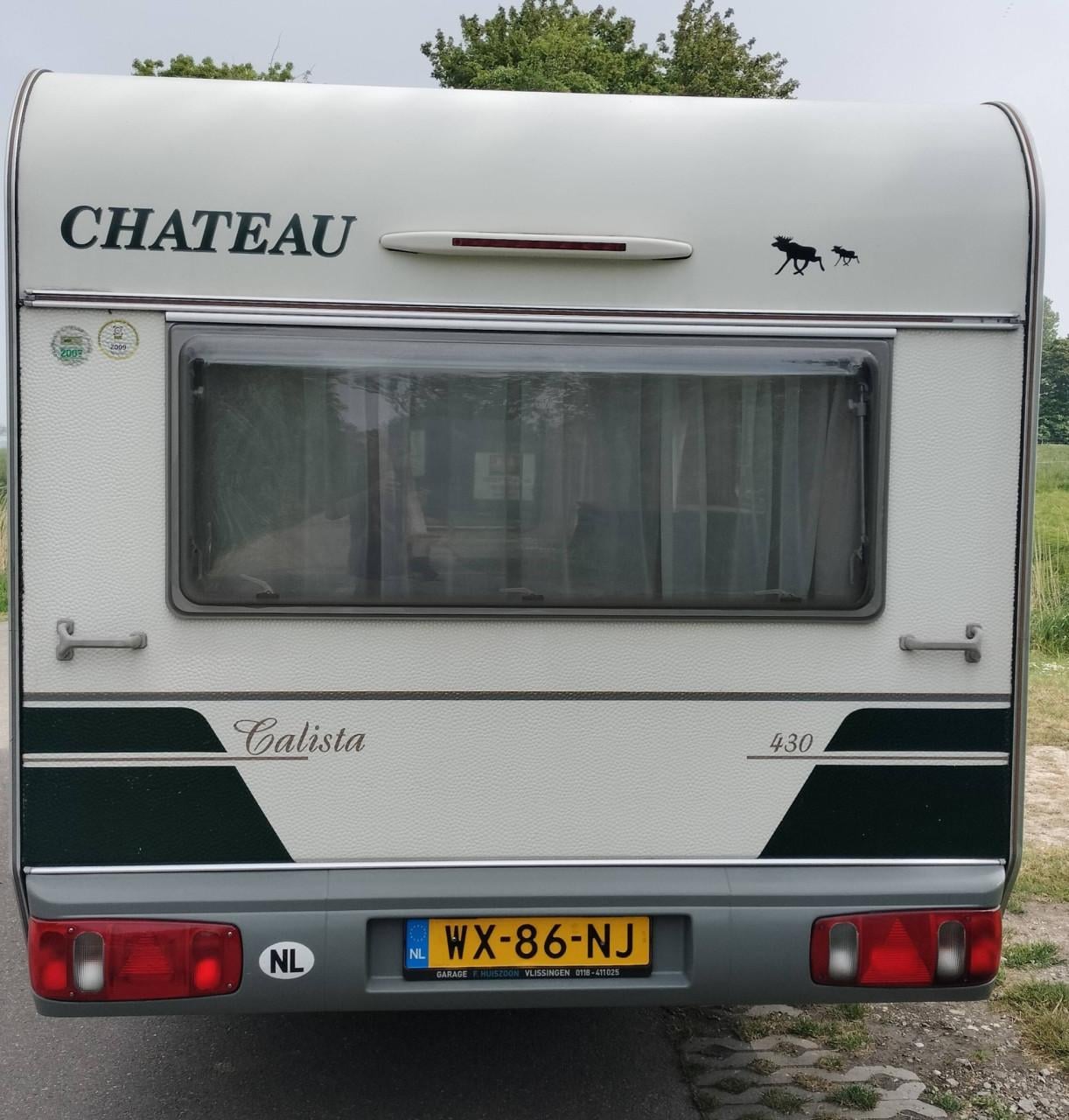 Chateau Calista 430 met voortent
