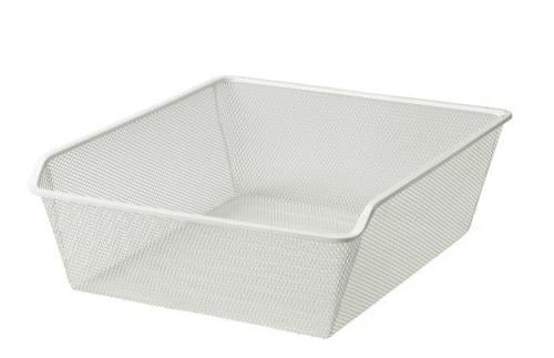 Nieuwe Ikea KOMPLEMENT Fijndraadmand, wit, 50x58 cm
