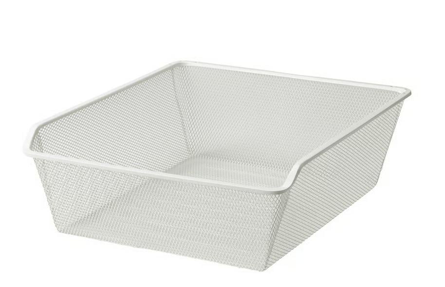Nieuwe Ikea KOMPLEMENT Fijndraadmand, wit, 50x58 cm