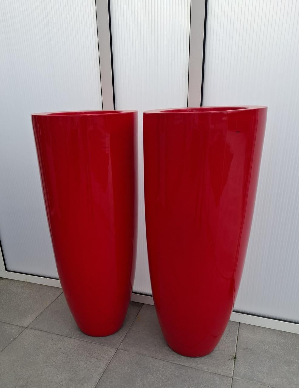 2 prachtige bloemenpotten - plantenbakken