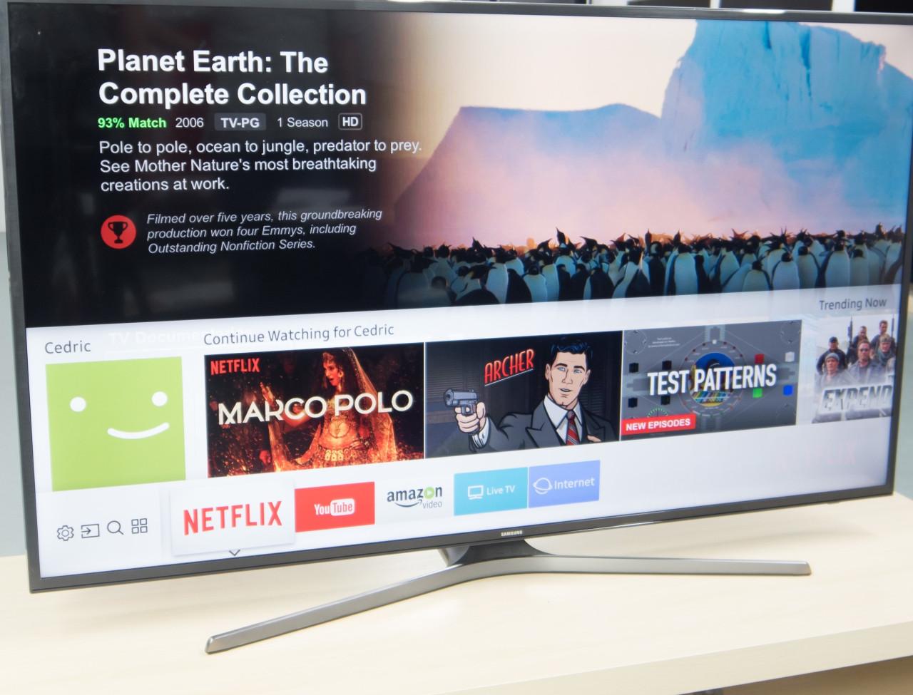 Samsung LED ultra HD 4K 55 Inch 140 cm Smart met wifi enz.