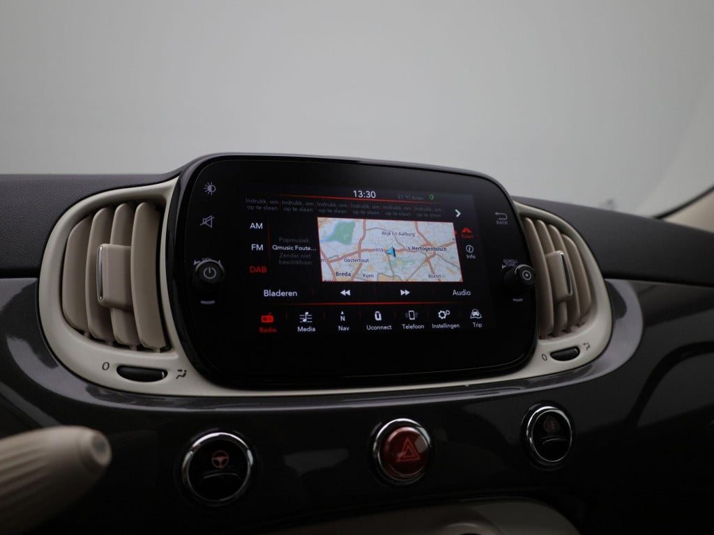 Fiat 500 1.0 hybrid lounge | navigatie | apple carplay / android auto | cru
