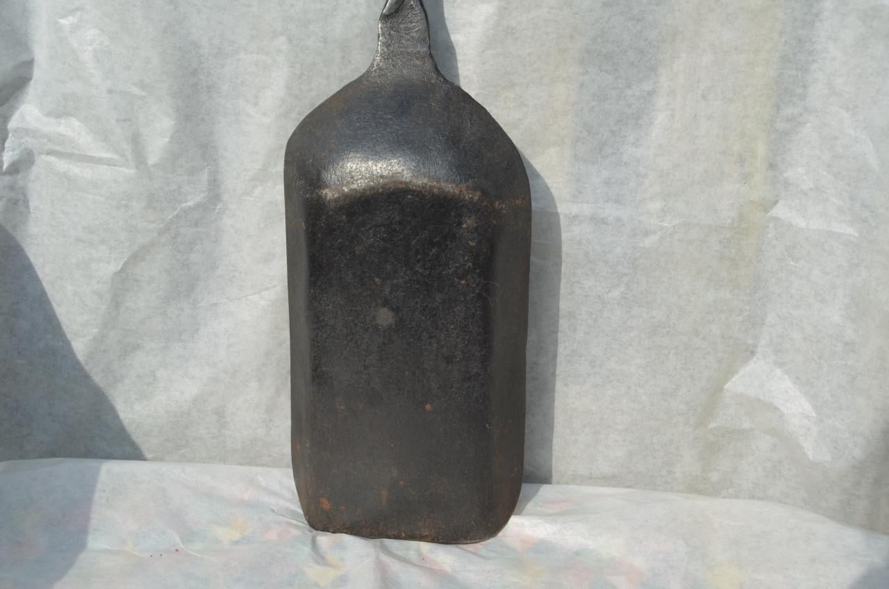 2 Smeedijzeren scheppen 19e eeuw Vuurschep Schuimspaan