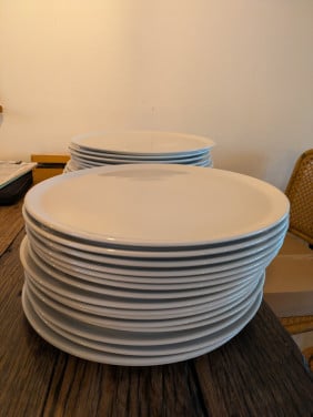 Pannenkoeken/ pizza borden 32 cm