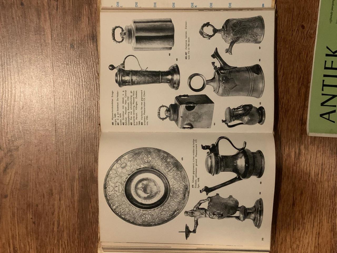 Te koop; boeken over antiek vintage verzamelen