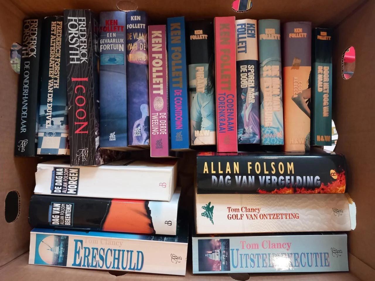 Thrillers voor 1 euro per stuk