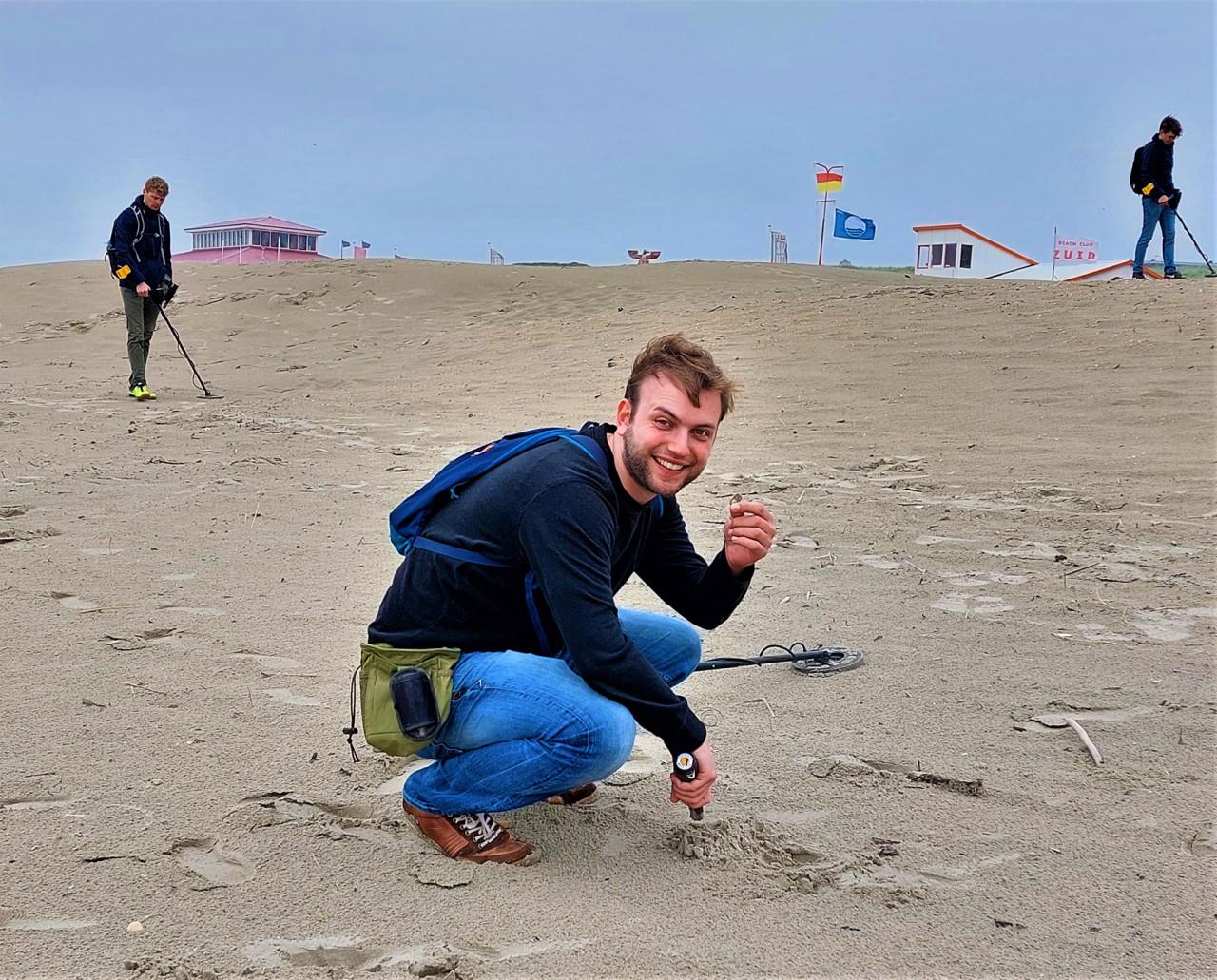 Metaaldetectie workshops op strandlocaties