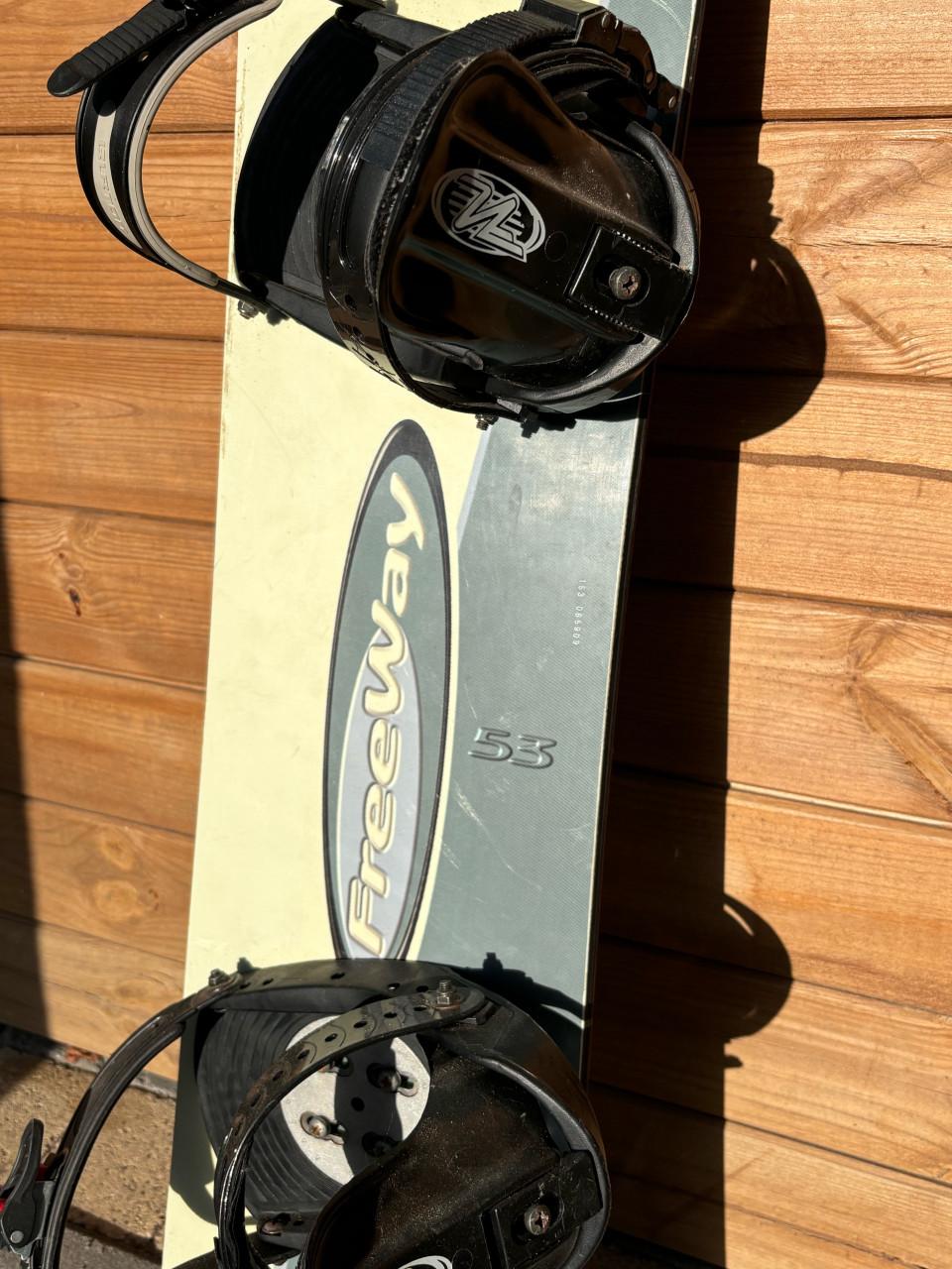 Snowboard met bindingen 153cm