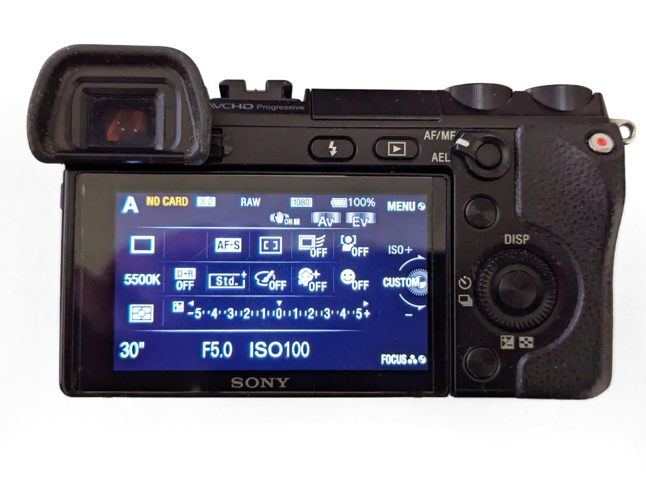 Sony α NEX 7 24,3 Megapixel camera