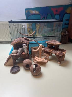 Terrarium, voor hamster, rat of gerbil