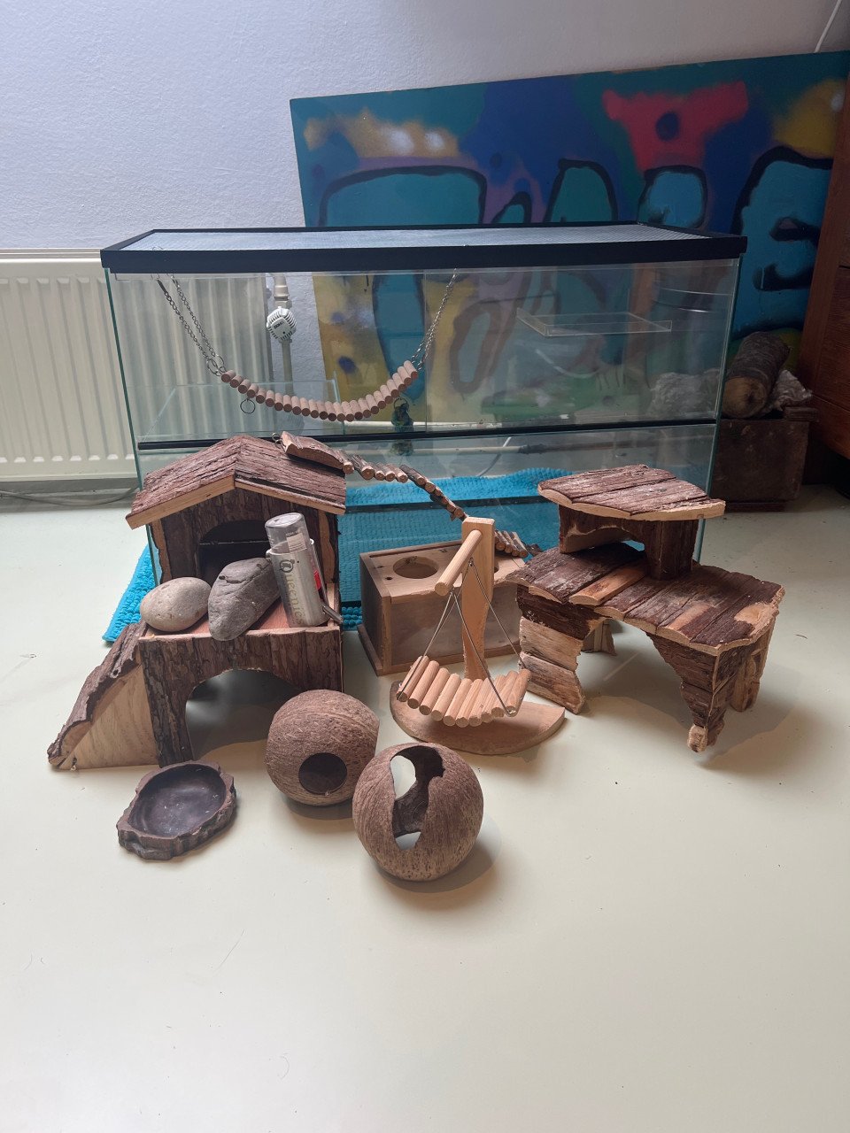 Terrarium, voor hamster, rat of gerbil
