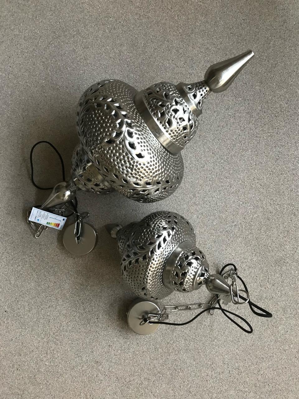 2 prachtige ongebruikte lampen