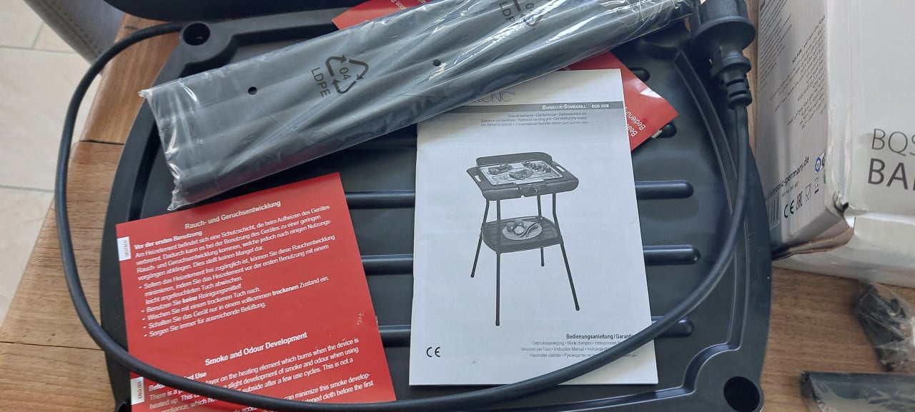 Clatronic BQS 3508 elektrische barbecue