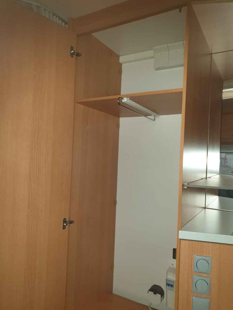Te huur ruime knaus camper