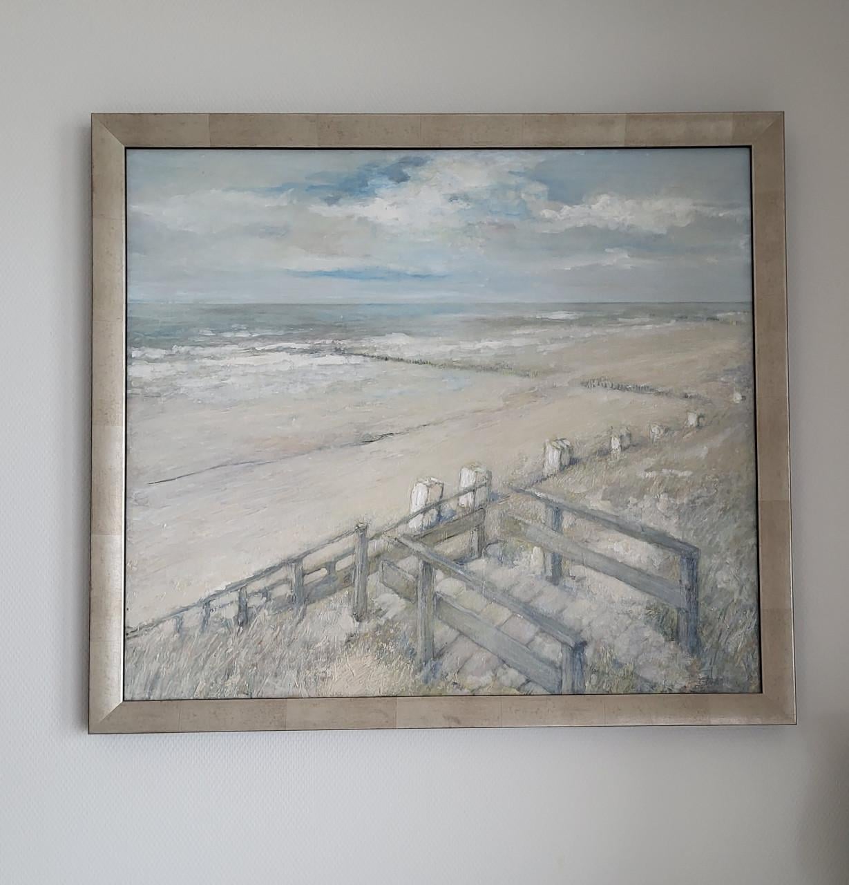 SCHILDERIJEN BIJ STRAND DOMBURG