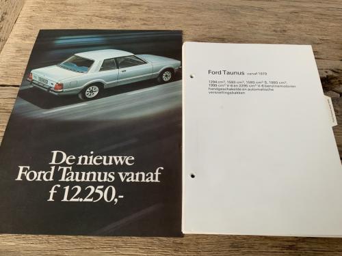 Ford Taunus 162 pg. Handboek als nieuw