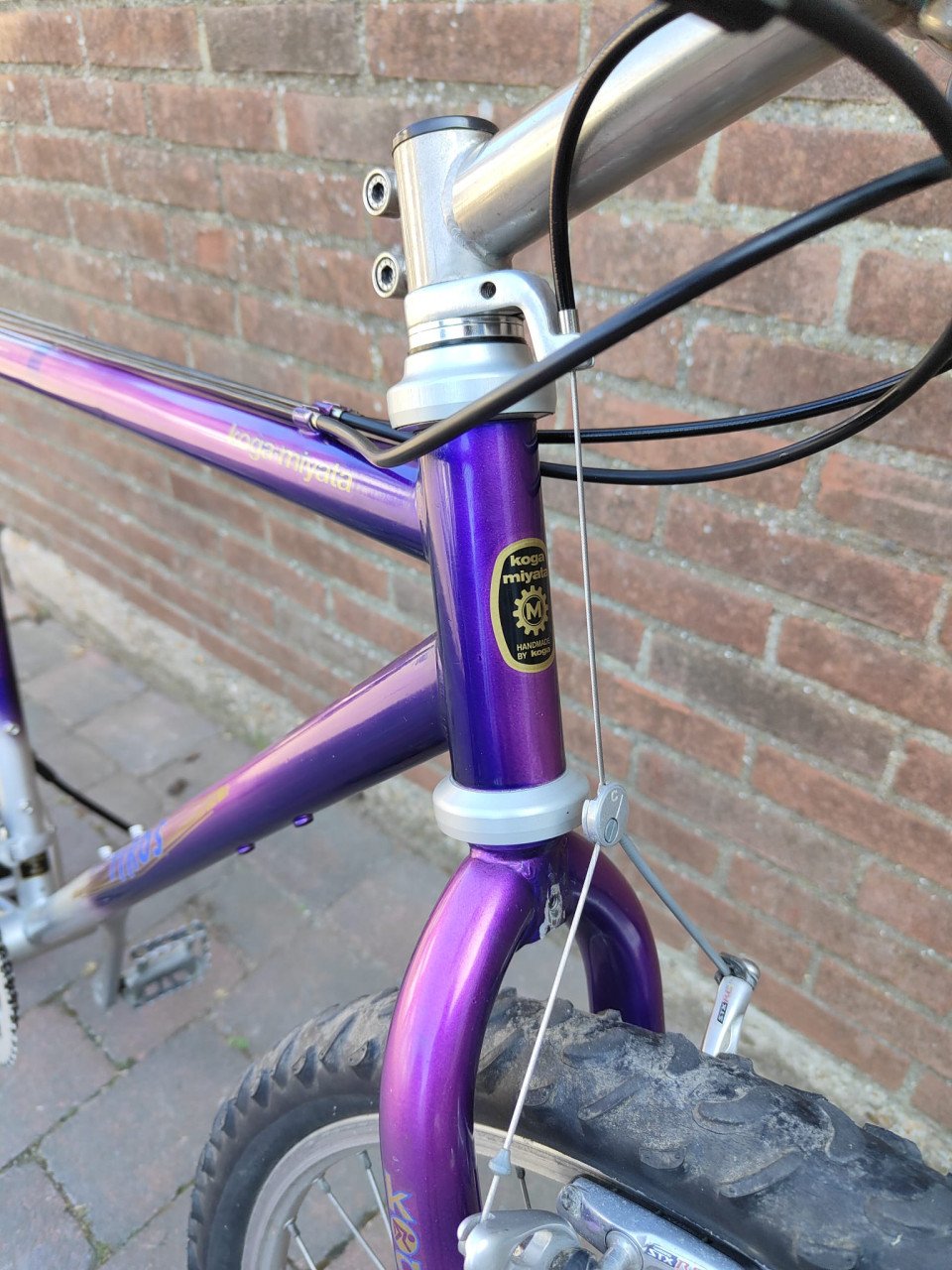 Koga Tiros 21 versnellingen titanium stuurpen Mavic velgen